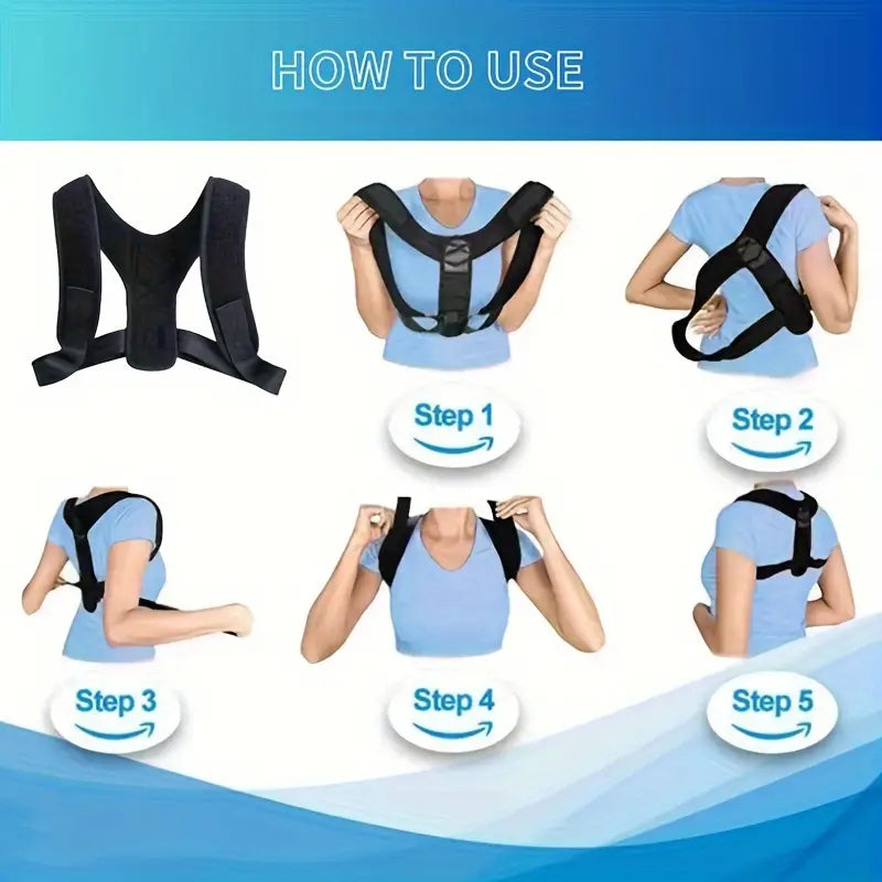 Adjustable Corrective Back Belt