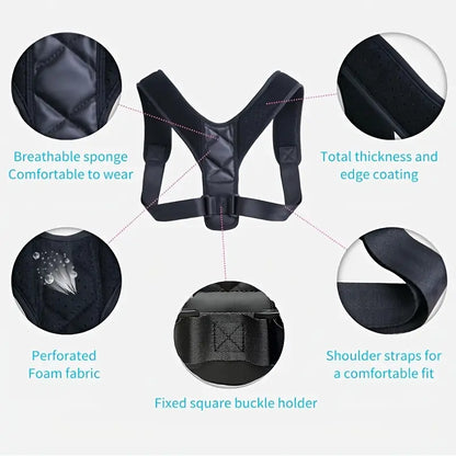 Adjustable Corrective Back Belt